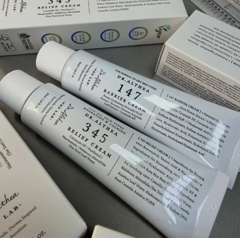 Original Dr.Althea 345 Face Cream Korean Skincare Skin-softening Moisturize FaceCream Gentle Repairing Suitable for Sensitive