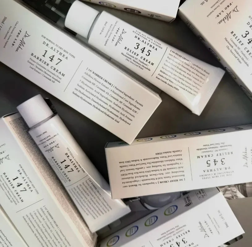 Original Dr.Althea 345 Face Cream Korean Skincare Skin-softening Moisturize FaceCream Gentle Repairing Suitable for Sensitive