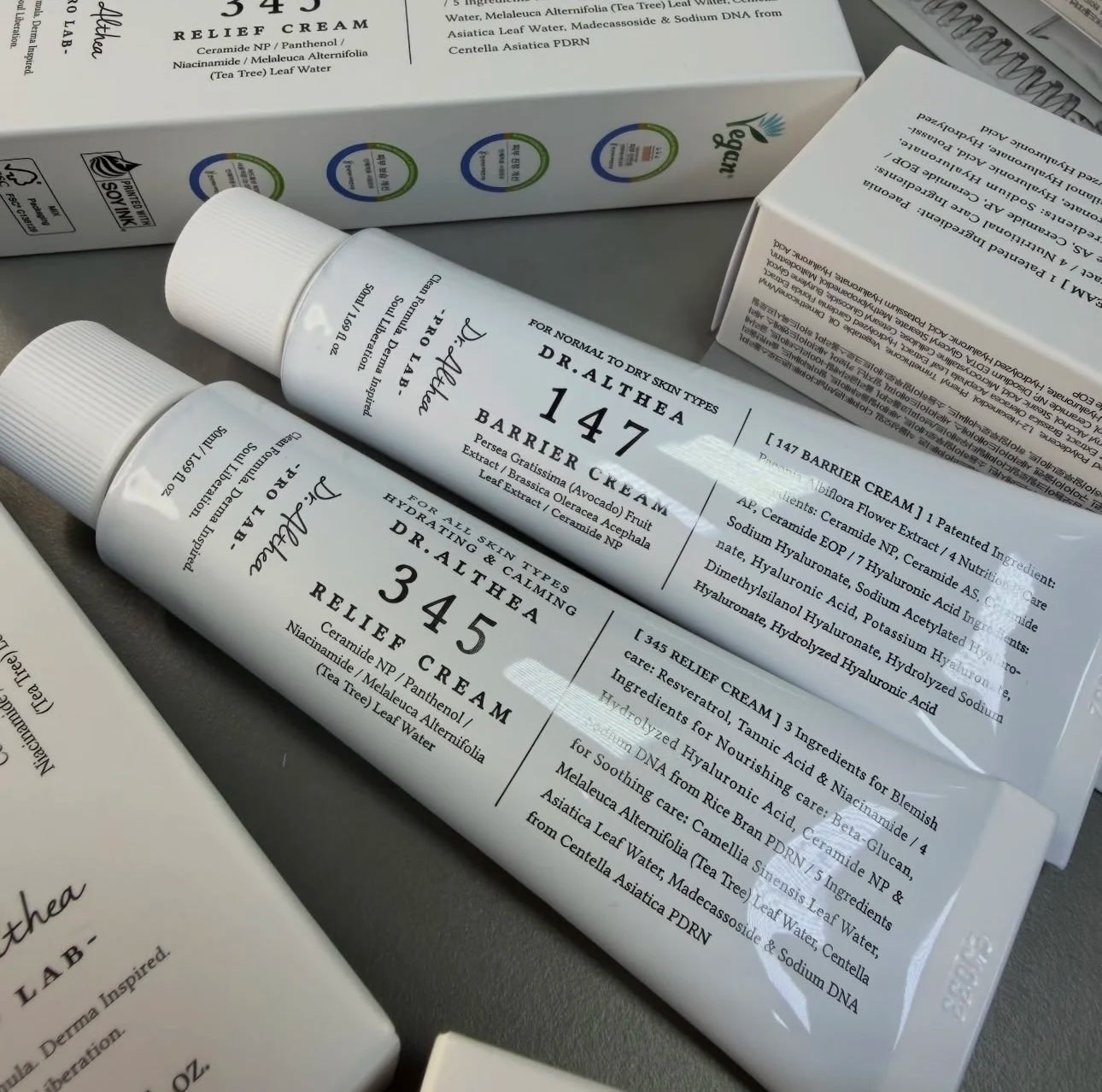 Original Dr.Althea 345 Face Cream Korean Skincare Skin-softening Moisturize FaceCream Gentle Repairing Suitable for Sensitive