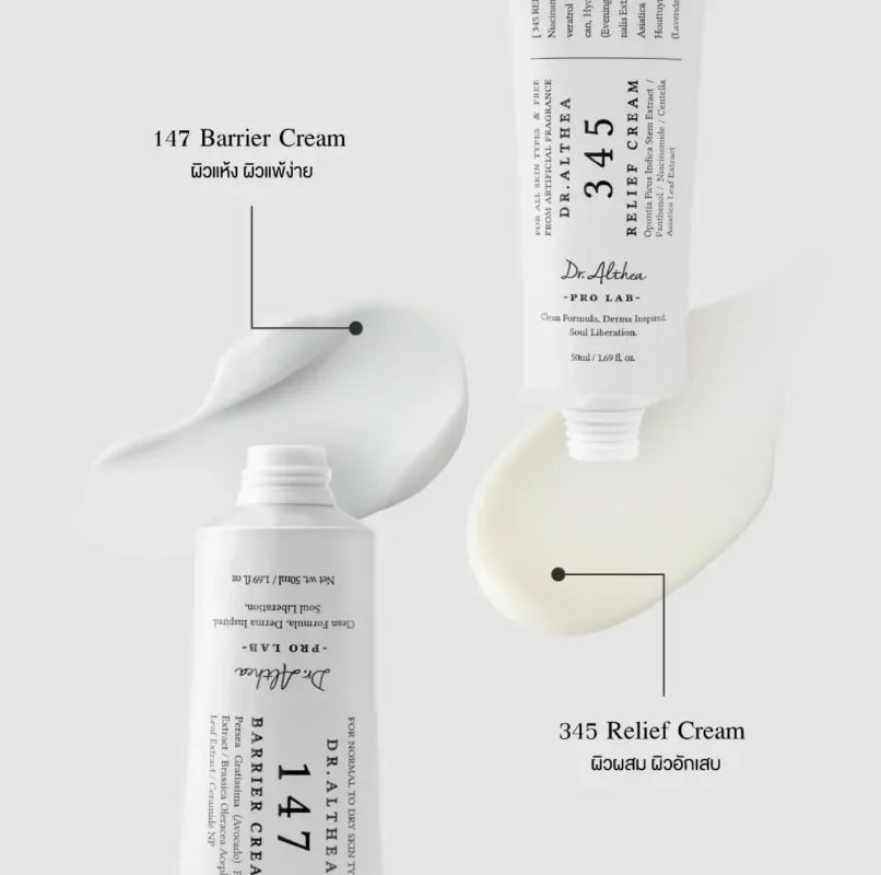 Original Dr.Althea 345 Face Cream Korean Skincare Skin-softening Moisturize FaceCream Gentle Repairing Suitable for Sensitive